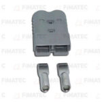 849119 - TOMADA COM TERMINAIS SL175 CINZA